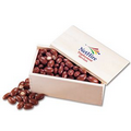 Chocolate Covered Almonds in Wooden Collector's Box (4 Color Process)